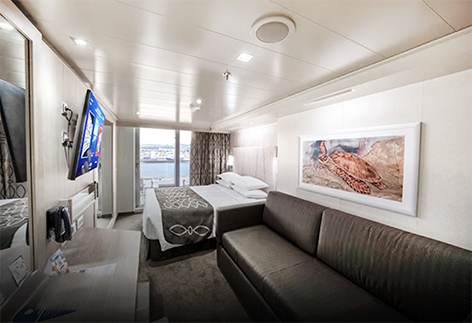 Mini-Suite Cabin - Alaskan Cruise Ship