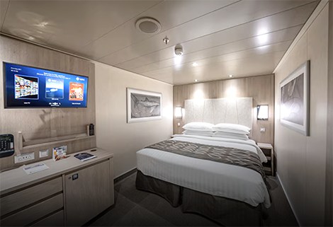 Interior Cabin - Alaskan Cruise Ship